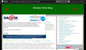 Snooker News Blog