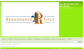 RPG Online Rennaisance Game