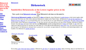 Birkenstock shoe detail education report, German shoes