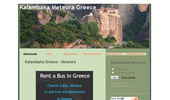 Kalambaka Meteora Greece