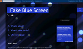Fake Blue Screen (FBS)