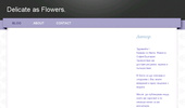 Delicate as Flowers