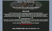 Sure-Predictions - The best double offer