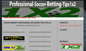 Professional soccer betting tips 1x2, soccer predictions free tips 1X2