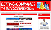 BETTING COMPANIES – THE BEST SOCCER PREDICTION