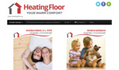 Heating floor your warm comfort
