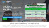 Peer To Peer Crowdfunding Binary MLM Script | MLM Script